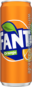 Fanta Orange (neue Alu-Dosen)